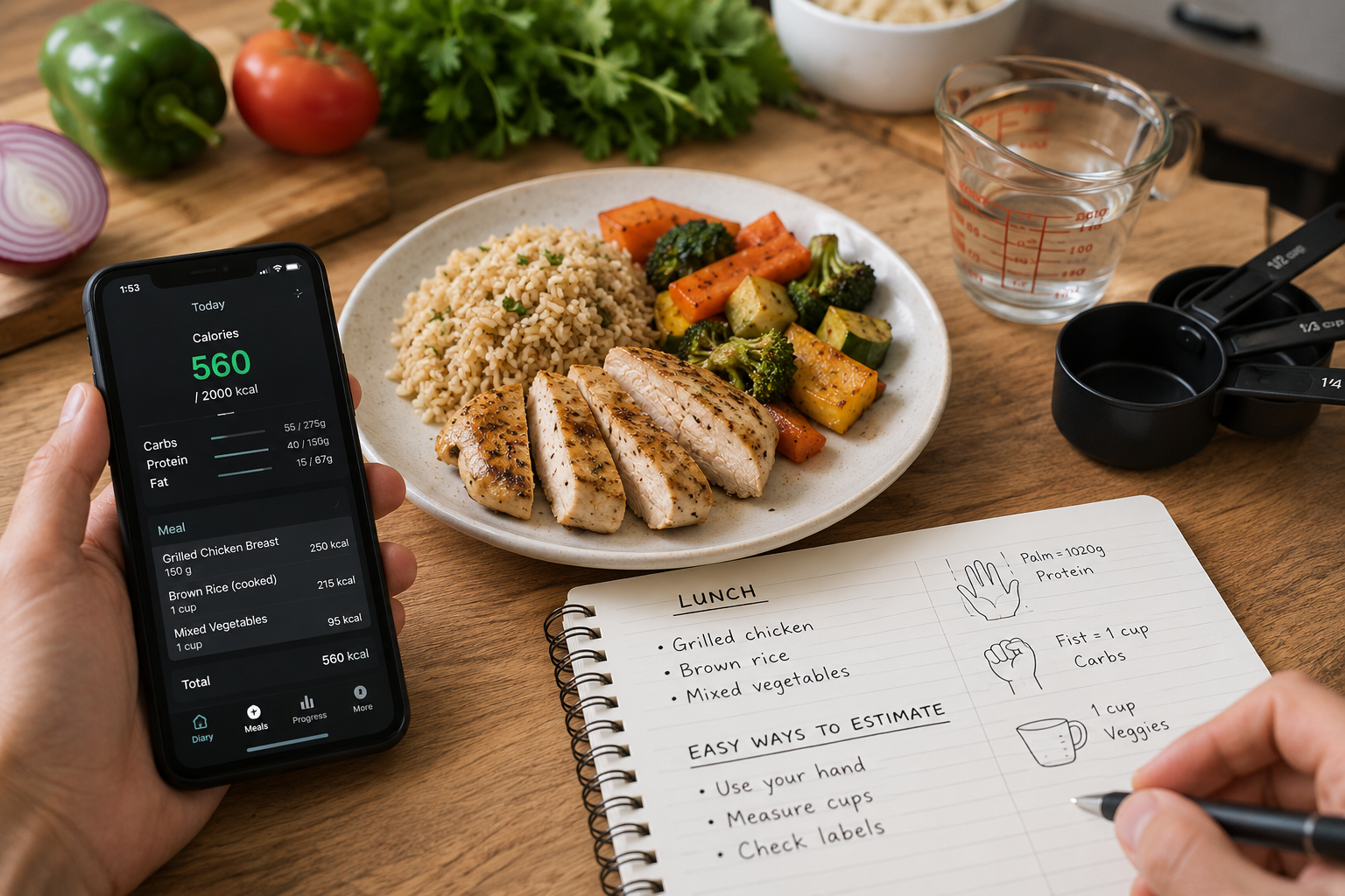 track-calories-homemade-meals